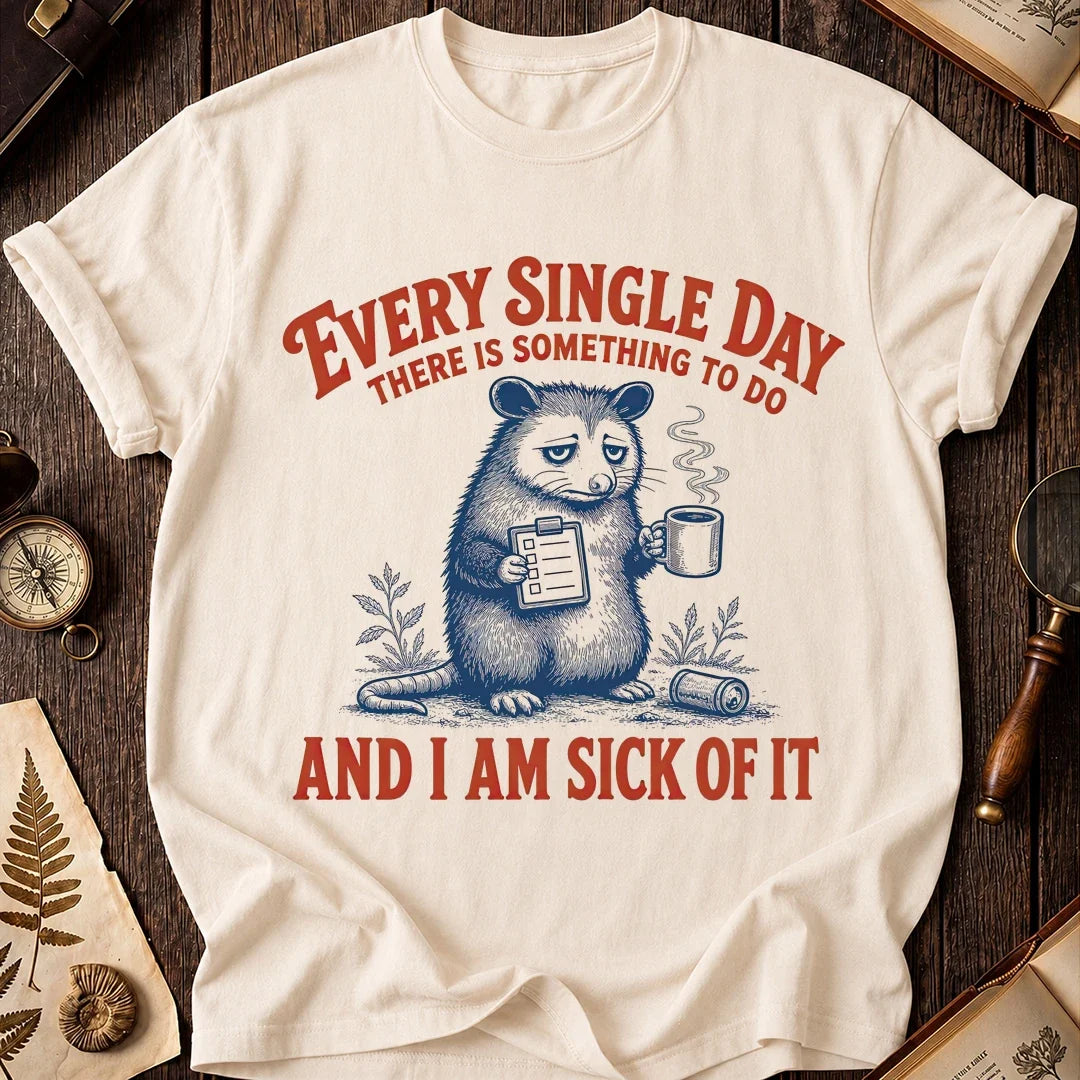 Every Single Day Possum T-Shirt product image 3