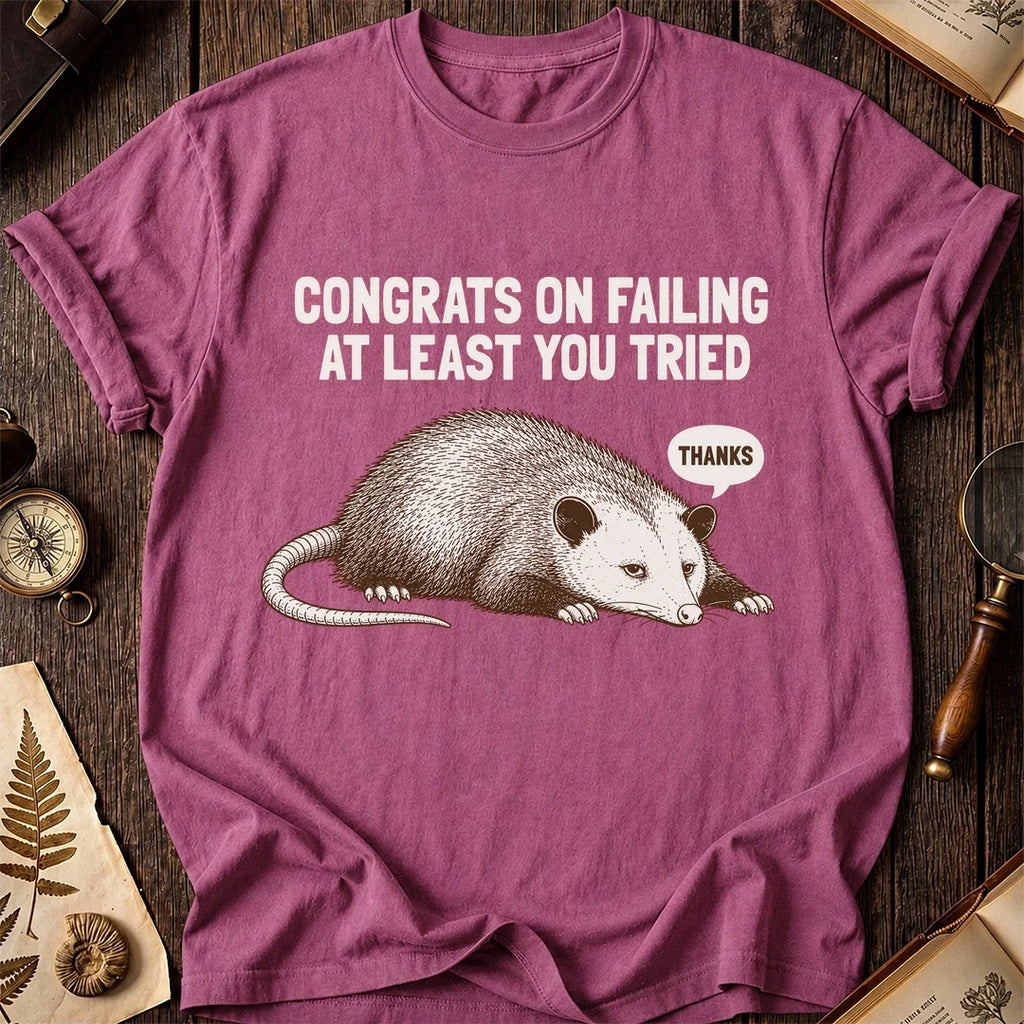 Failing Possum T-Shirt product image 3