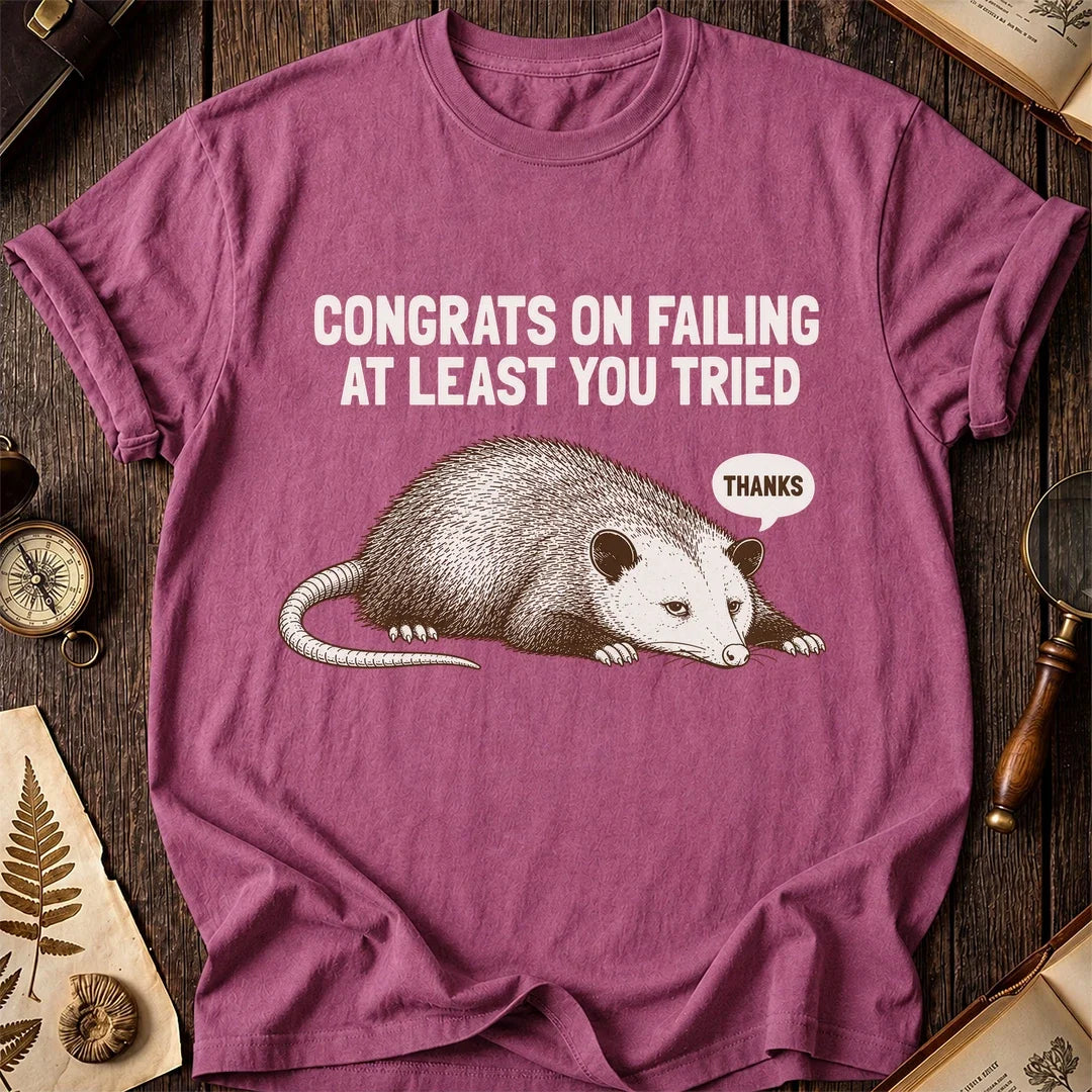 Failing Possum T-Shirt product image 3