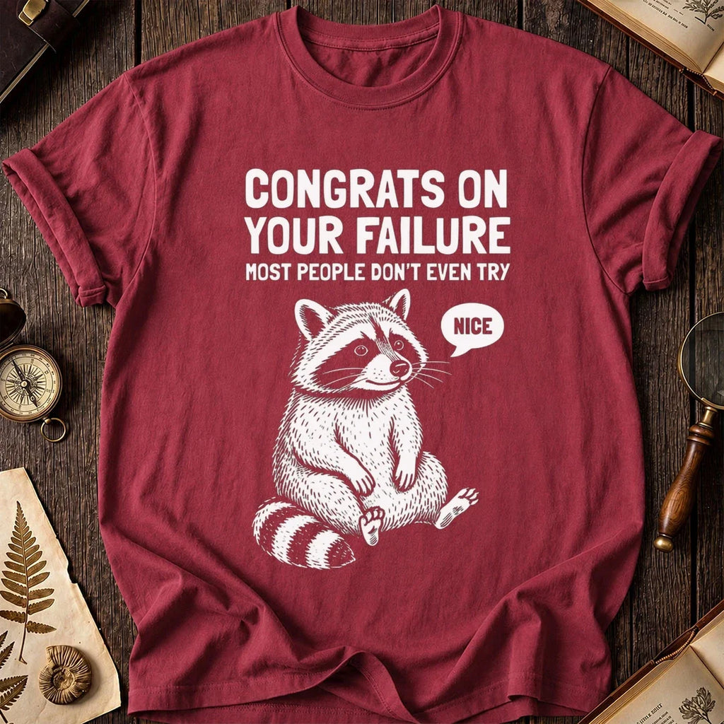 Failure Raccoon T-Shirt product image 6