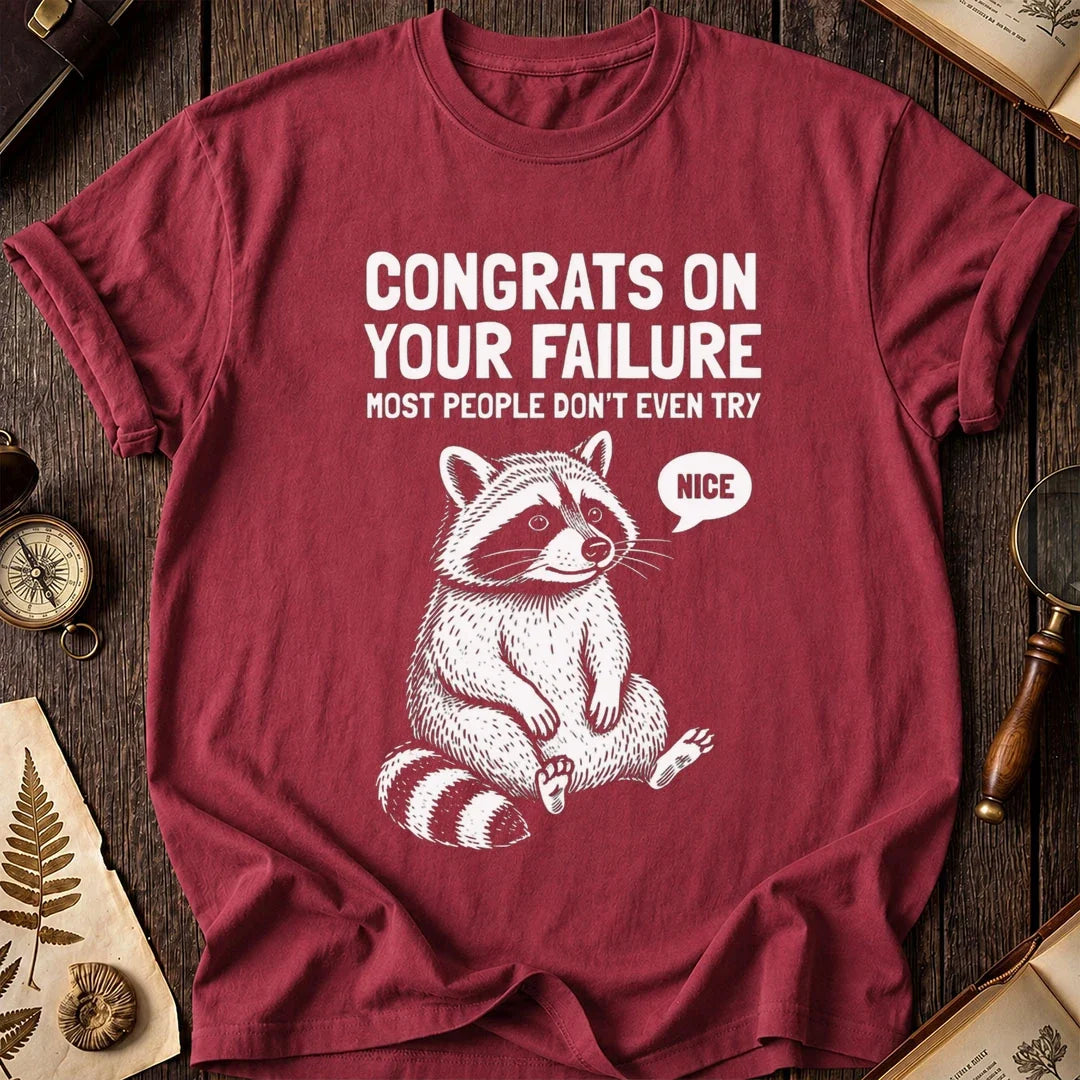 Failure Raccoon T-Shirt product image 6