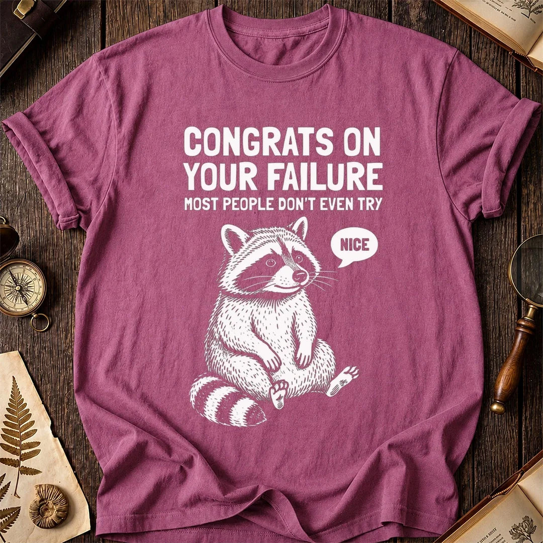 Failure Raccoon T-Shirt product image 4
