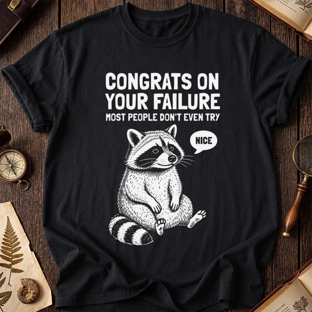 Failure Raccoon T-Shirt product image 3
