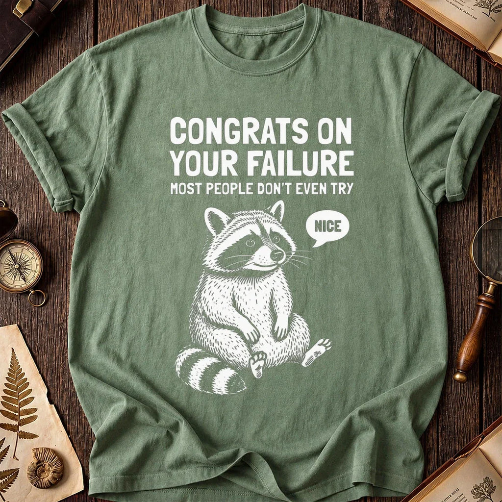 Failure Raccoon T-Shirt product image 2