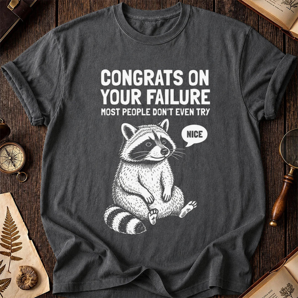 Failure Raccoon T-Shirt product image 7
