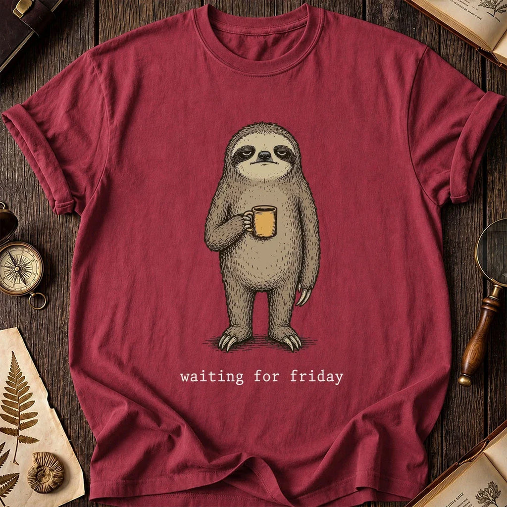 Friday Sloth T-Shirt product image 5