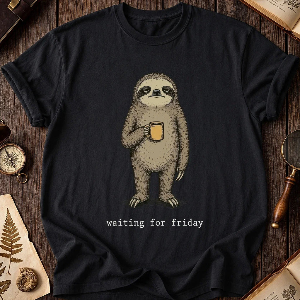 Friday Sloth T-Shirt product image 2