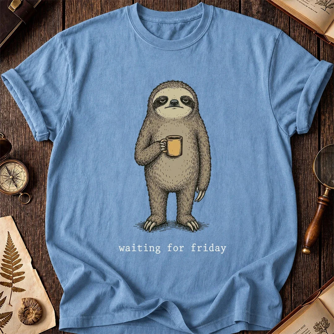 Friday Sloth T-Shirt product image 4