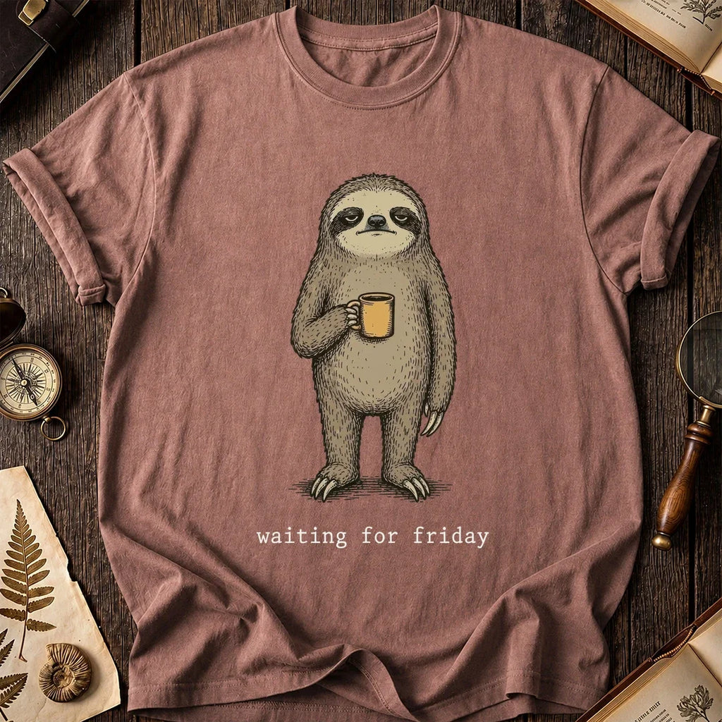 Friday Sloth T-Shirt product image 8