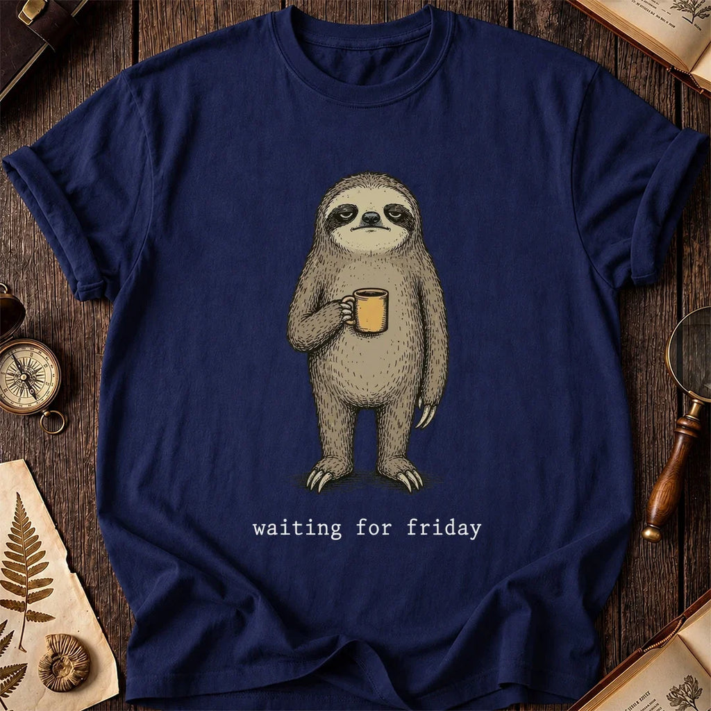Friday Sloth T-Shirt product image 7