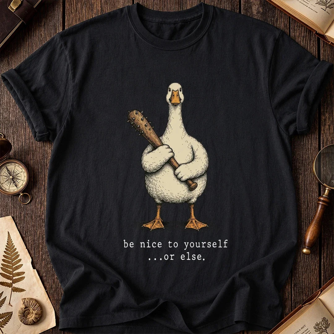 Goose Be Nice Or Else T-Shirt product image 8