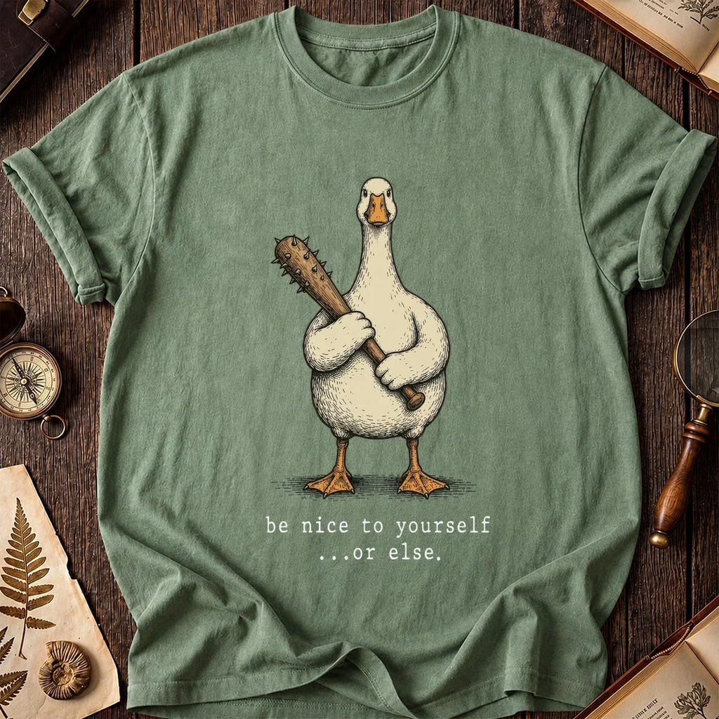 Goose Be Nice Or Else T-Shirt product image 1