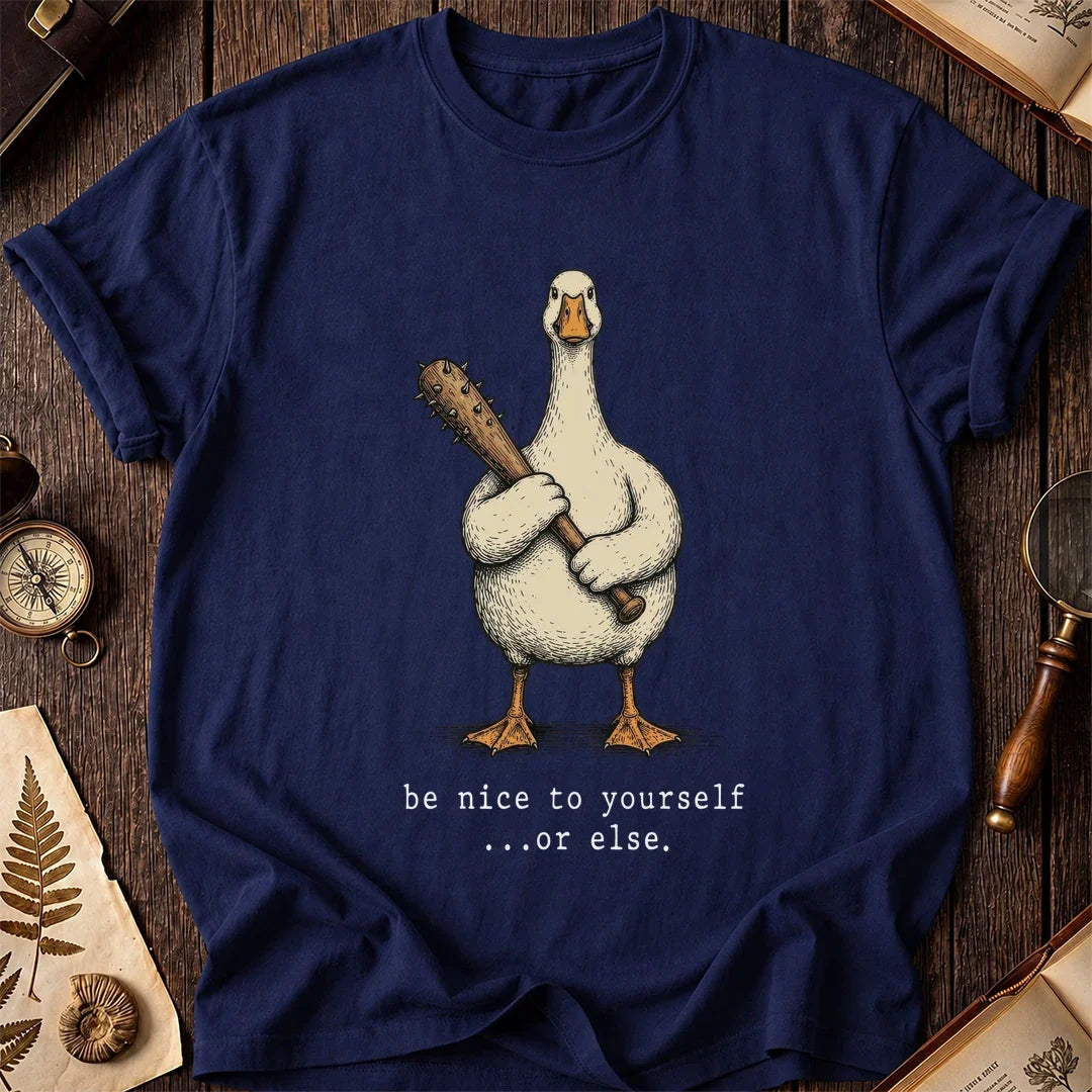 Goose Be Nice Or Else T-Shirt product image 7