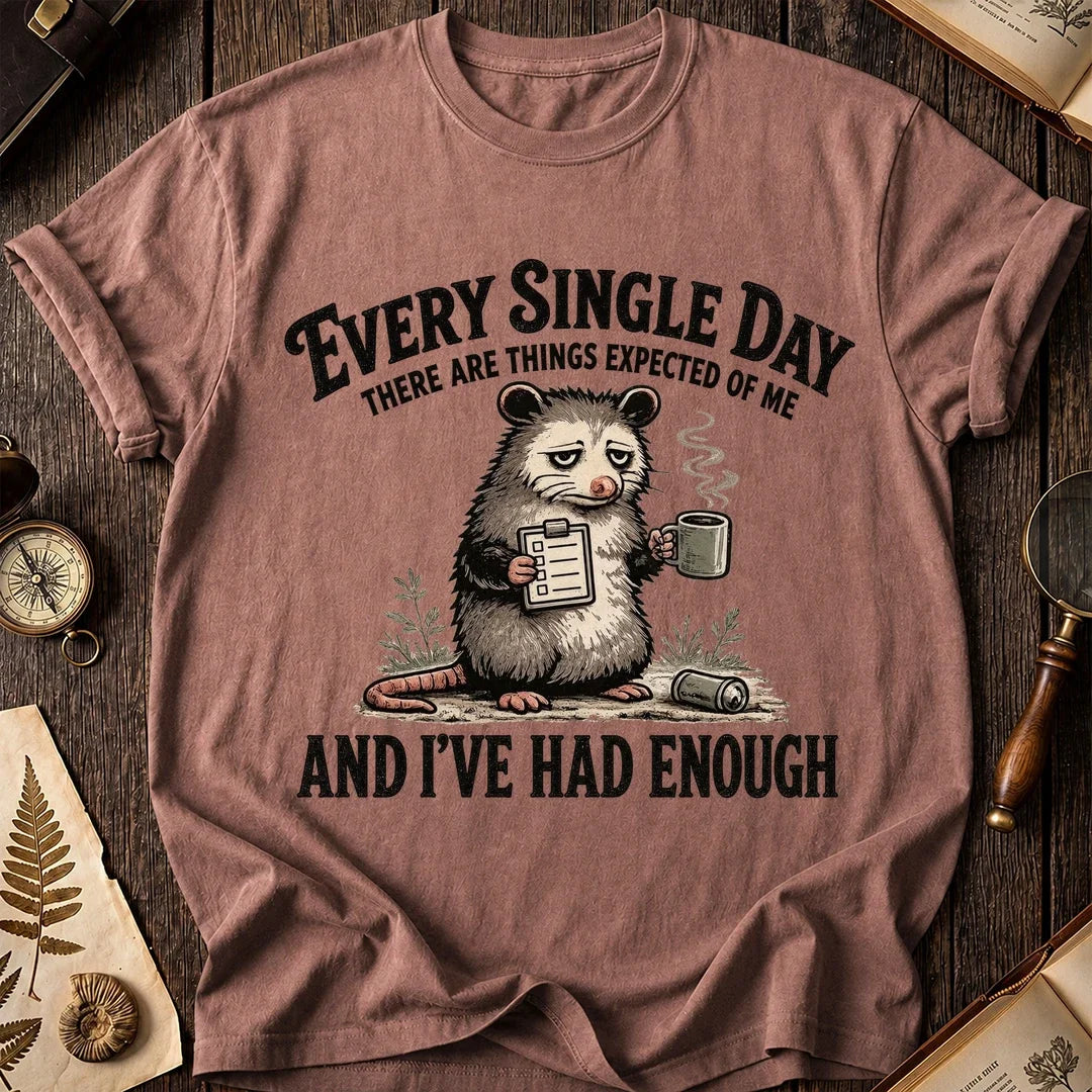 Had Enough Possum T-Shirt product image 8
