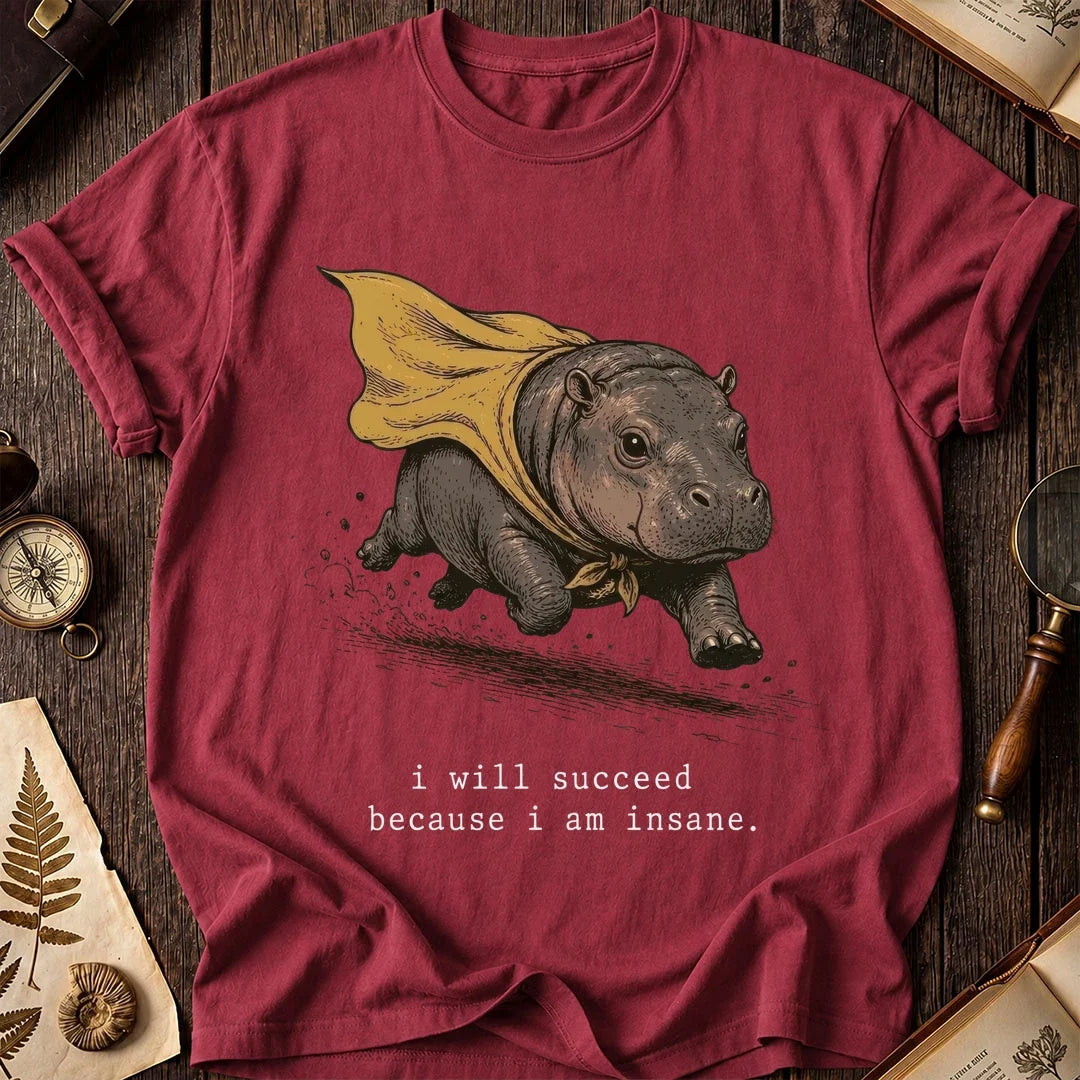 Insane Flying Hippo T-Shirt product image 7
