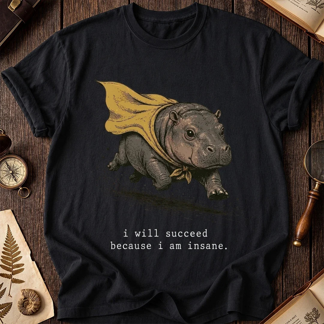 Insane Flying Hippo T-Shirt product image 1
