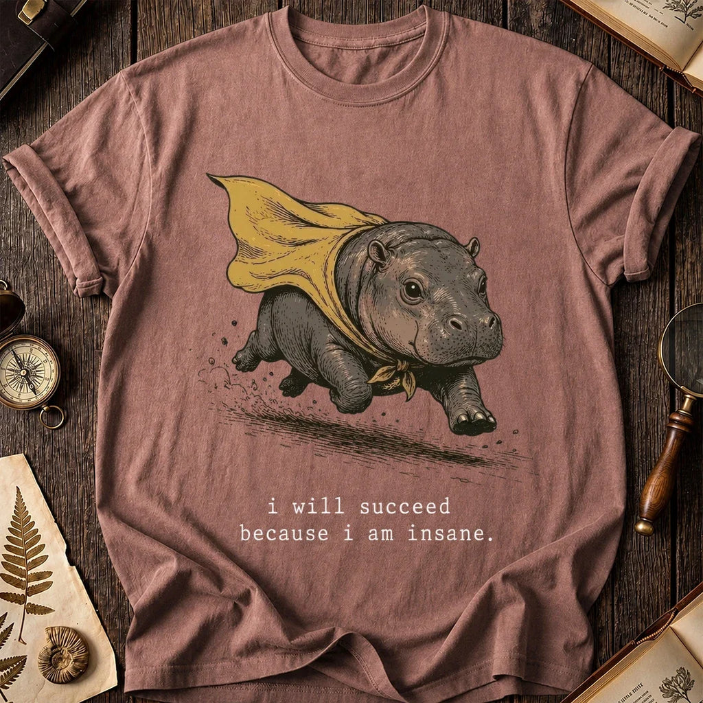 Insane Flying Hippo T-Shirt product image 4