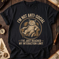 Interaction Limit Cat T-Shirt product image 1