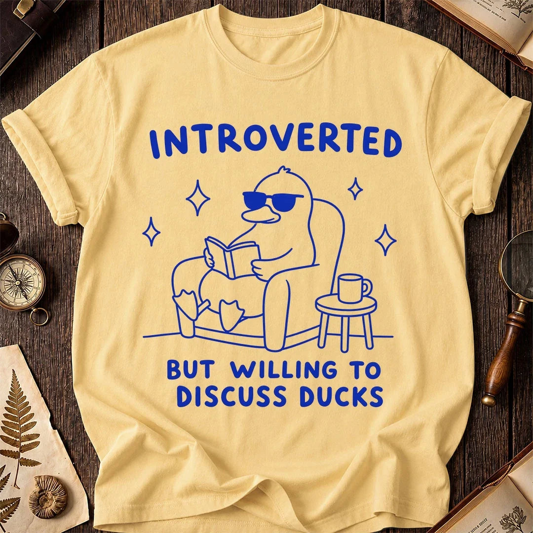 Introvert Duck T-Shirt product image 2