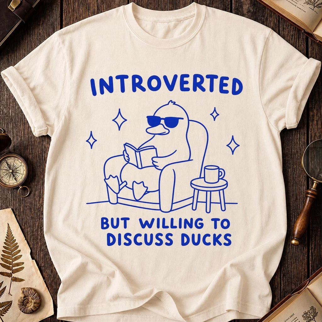 Introvert Duck T-Shirt product image 1