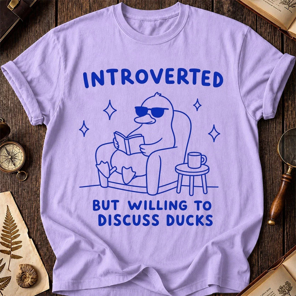Introvert Duck T-Shirt product image 4