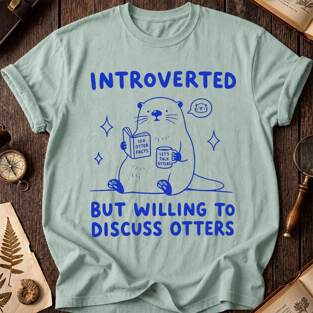 Introvert Otter T-Shirt product image 3