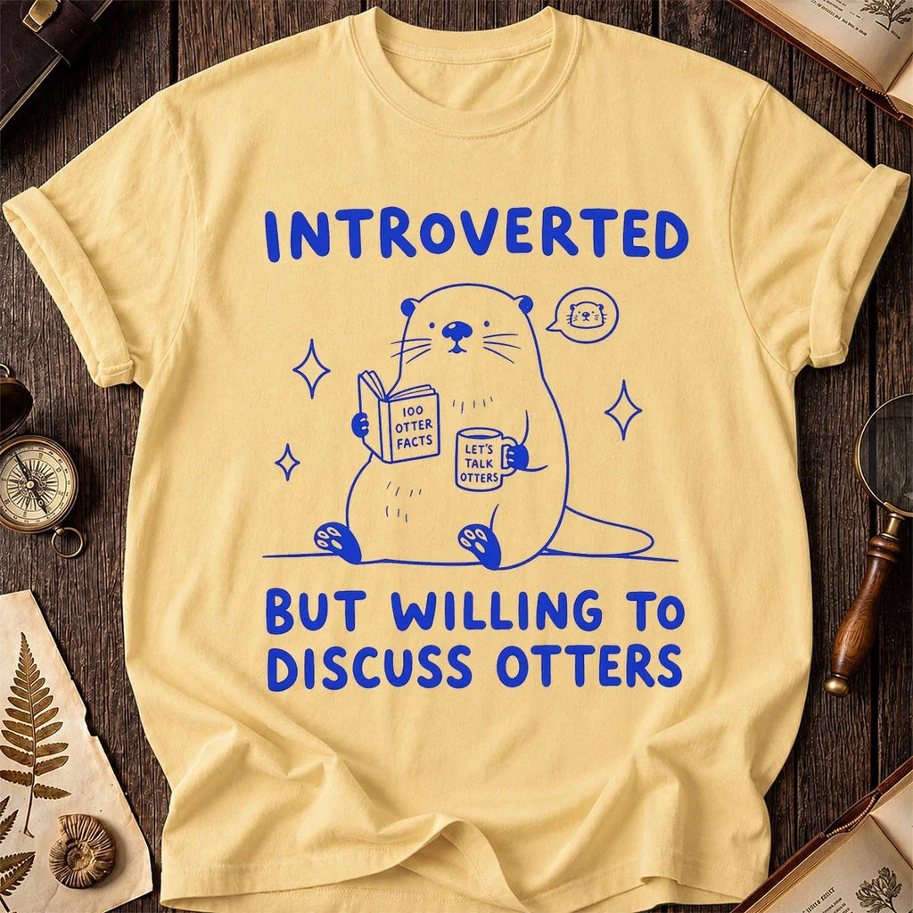 Introvert Otter T-Shirt product image 2