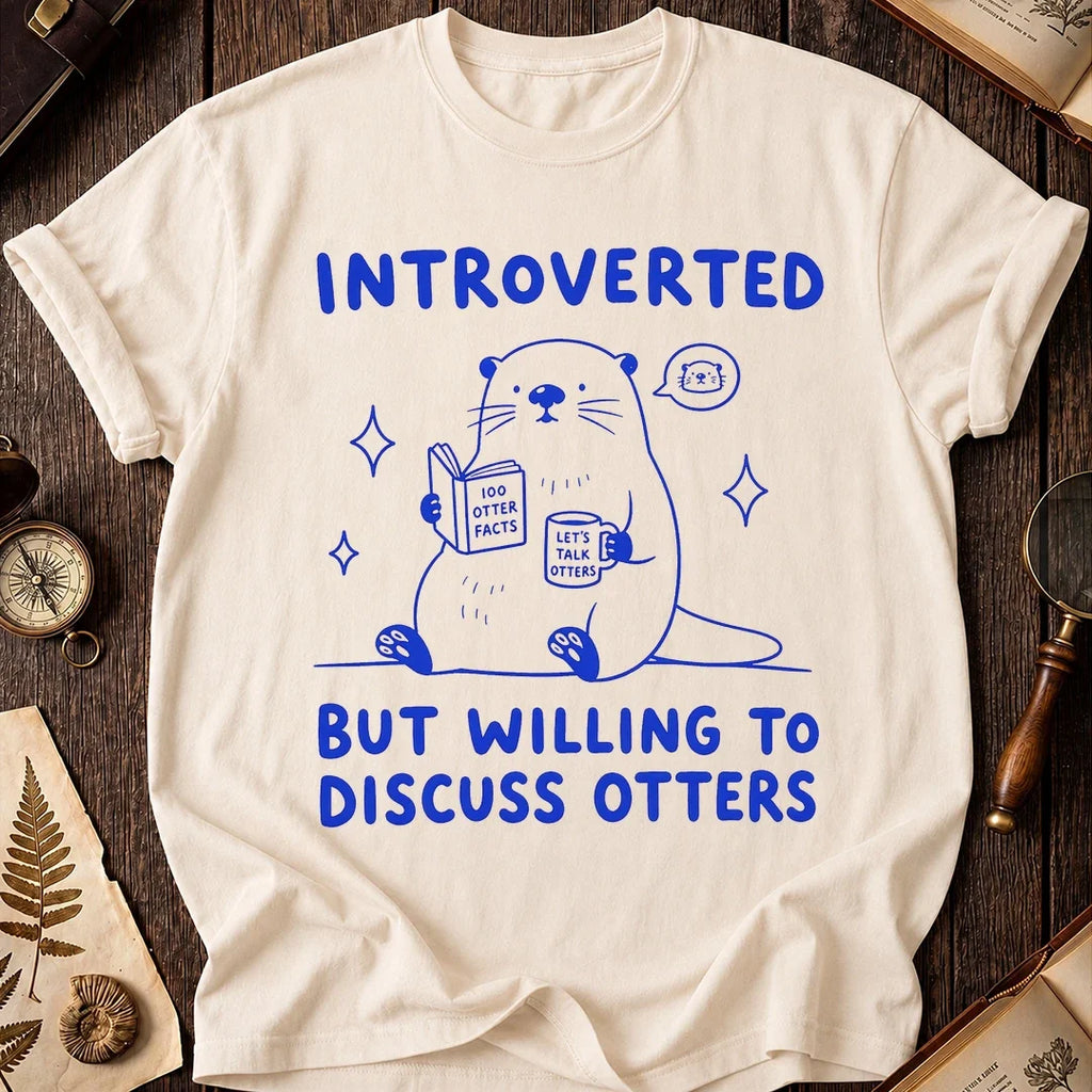 Introvert Otter T-Shirt product image 1