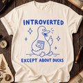 Introverted Duck T-Shirt product image 1