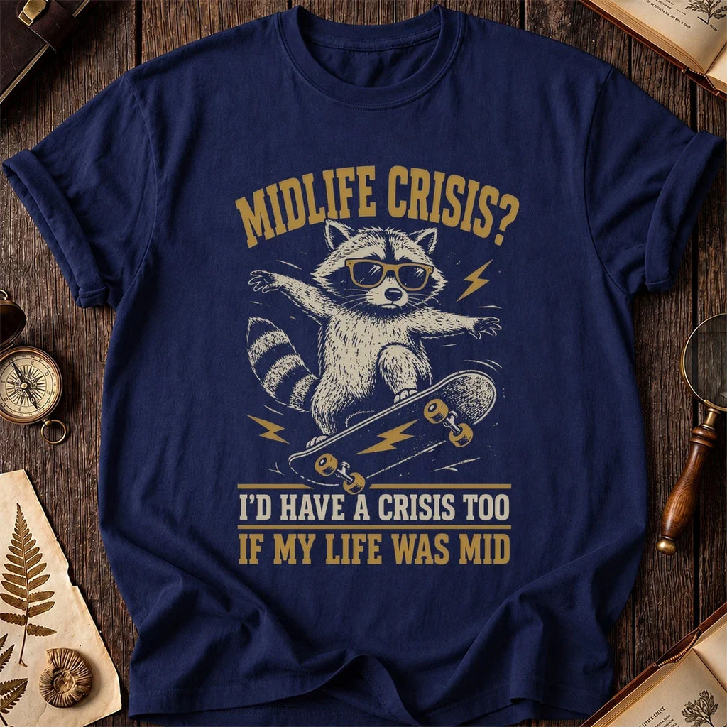 Midlife Crisis Raccoon T-Shirt product image 4