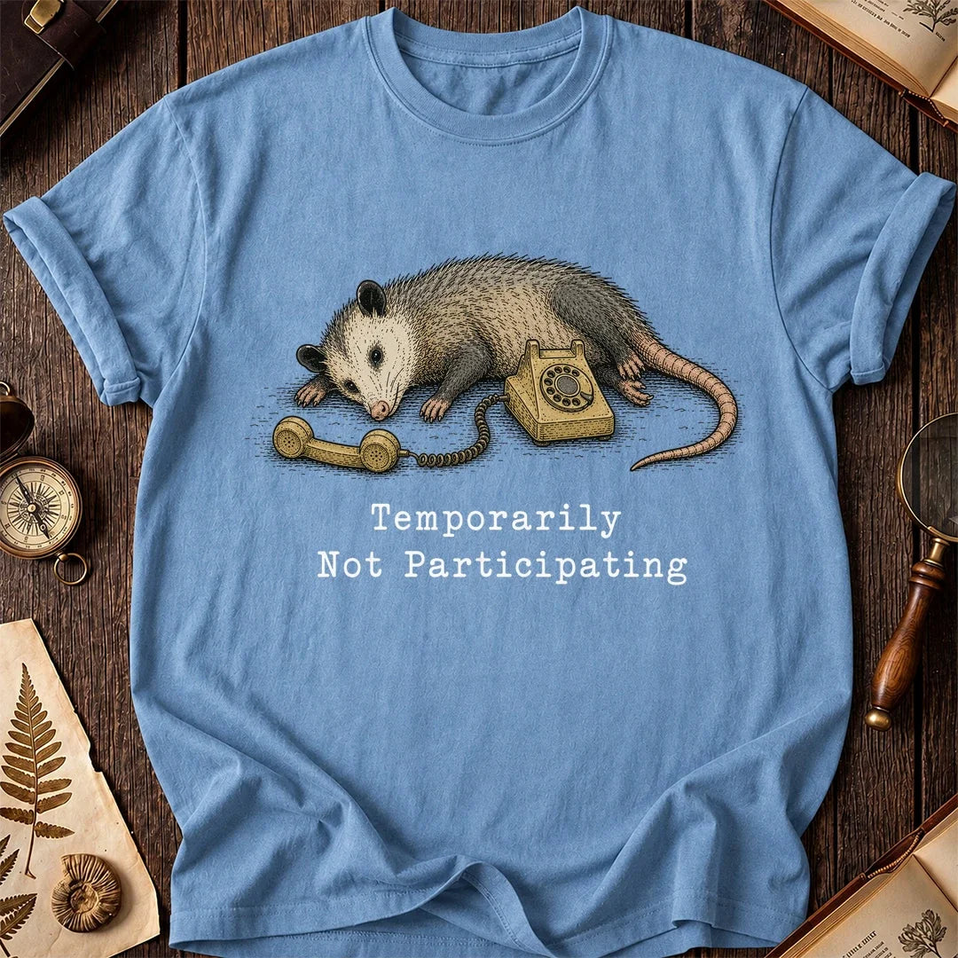 Not Participating Possum T-Shirt product image 4