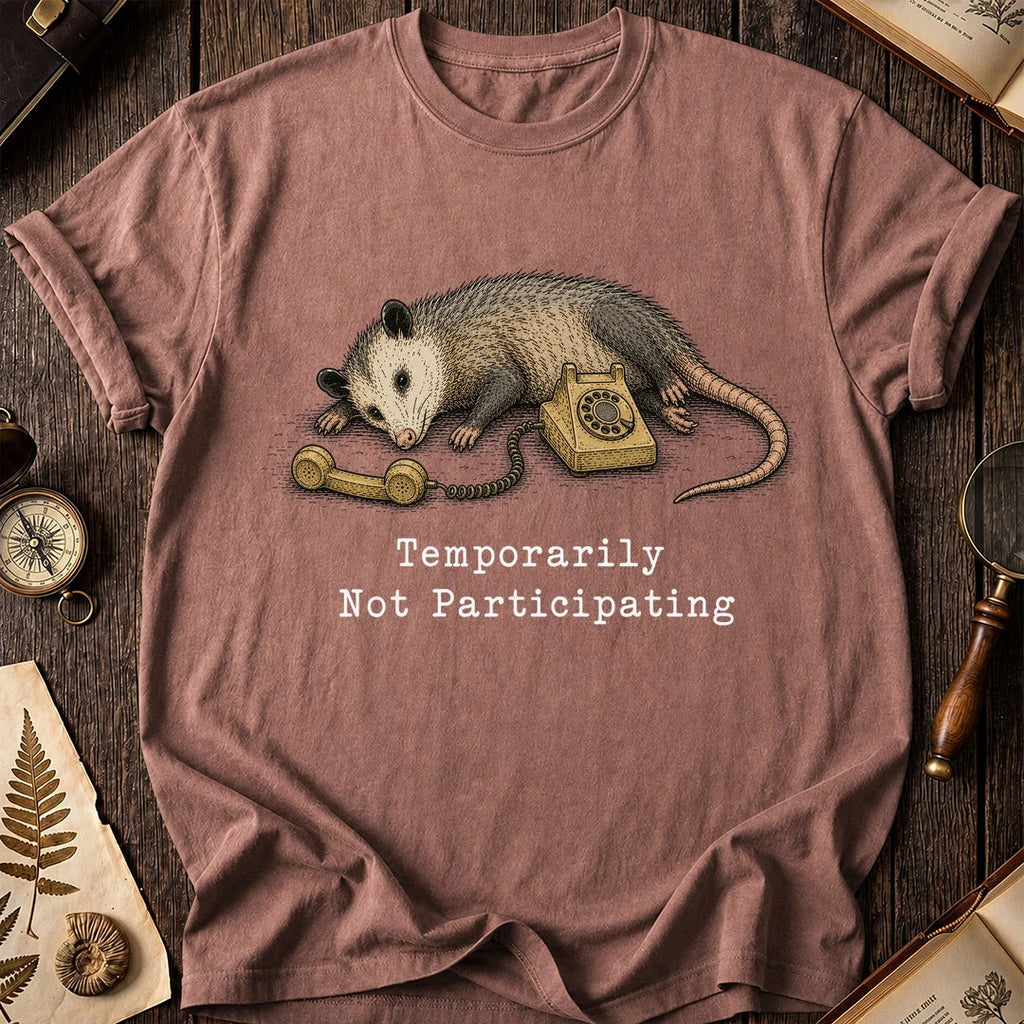 Not Participating Possum T-Shirt product image 8