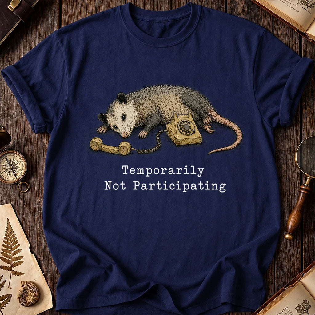 Not Participating Possum T-Shirt product image 7