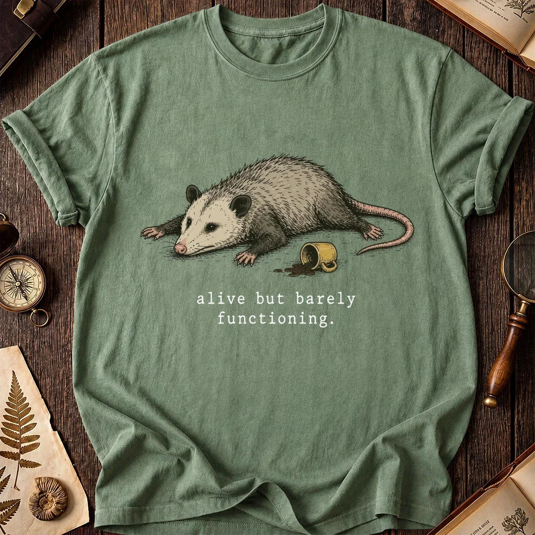 Opossum Alive But Barely T-Shirt product image 1