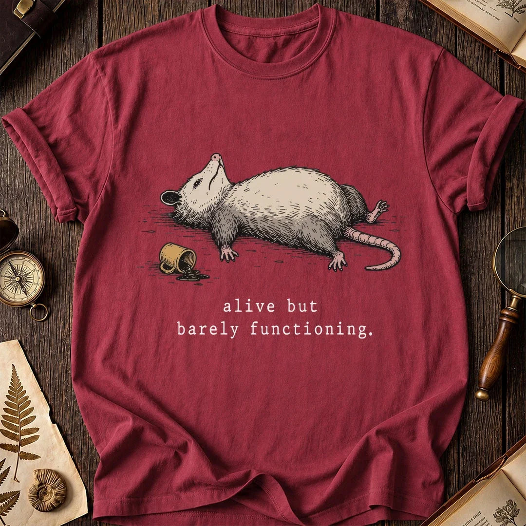 Opossum Barely Functioning T-Shirt product image 6