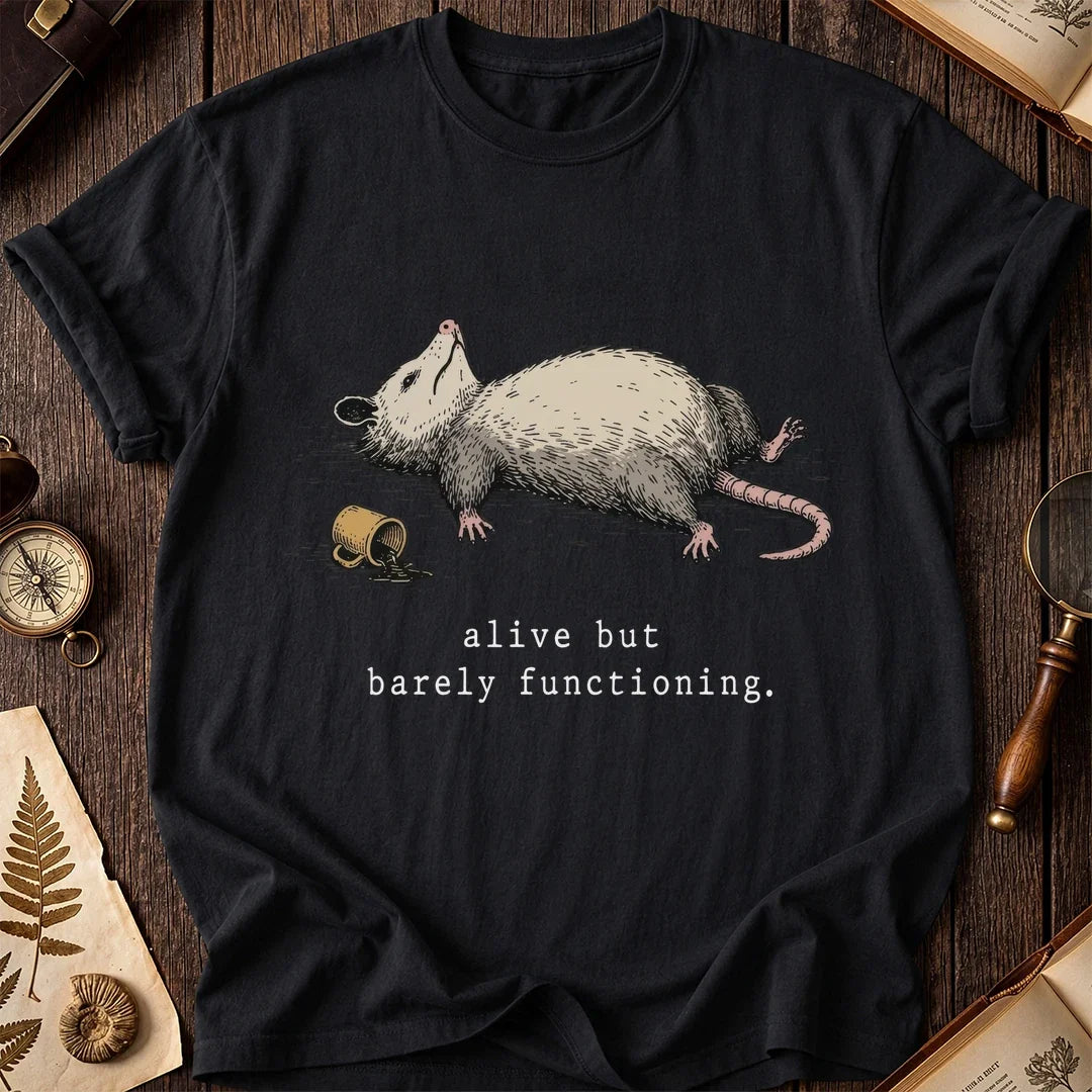 Opossum Barely Functioning T-Shirt product image 8