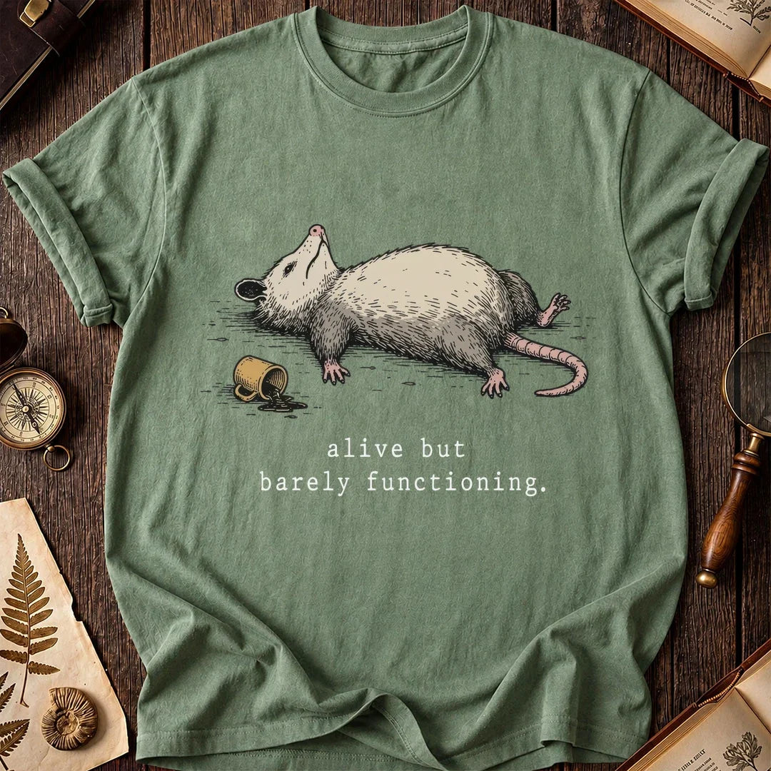 Opossum Barely Functioning T-Shirt product image 1
