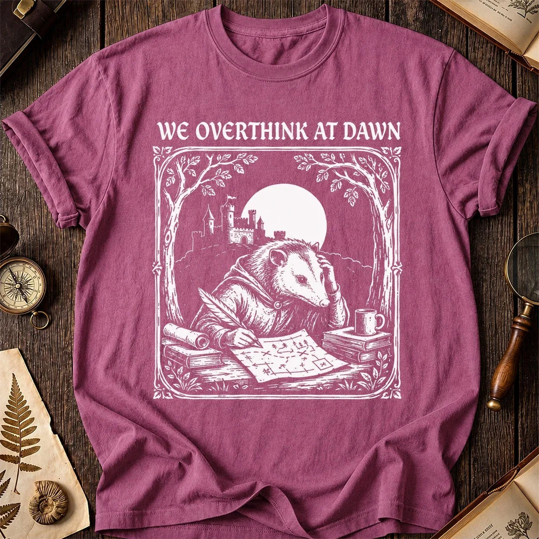 Overthink at Dawn Possum T-Shirt product image 1