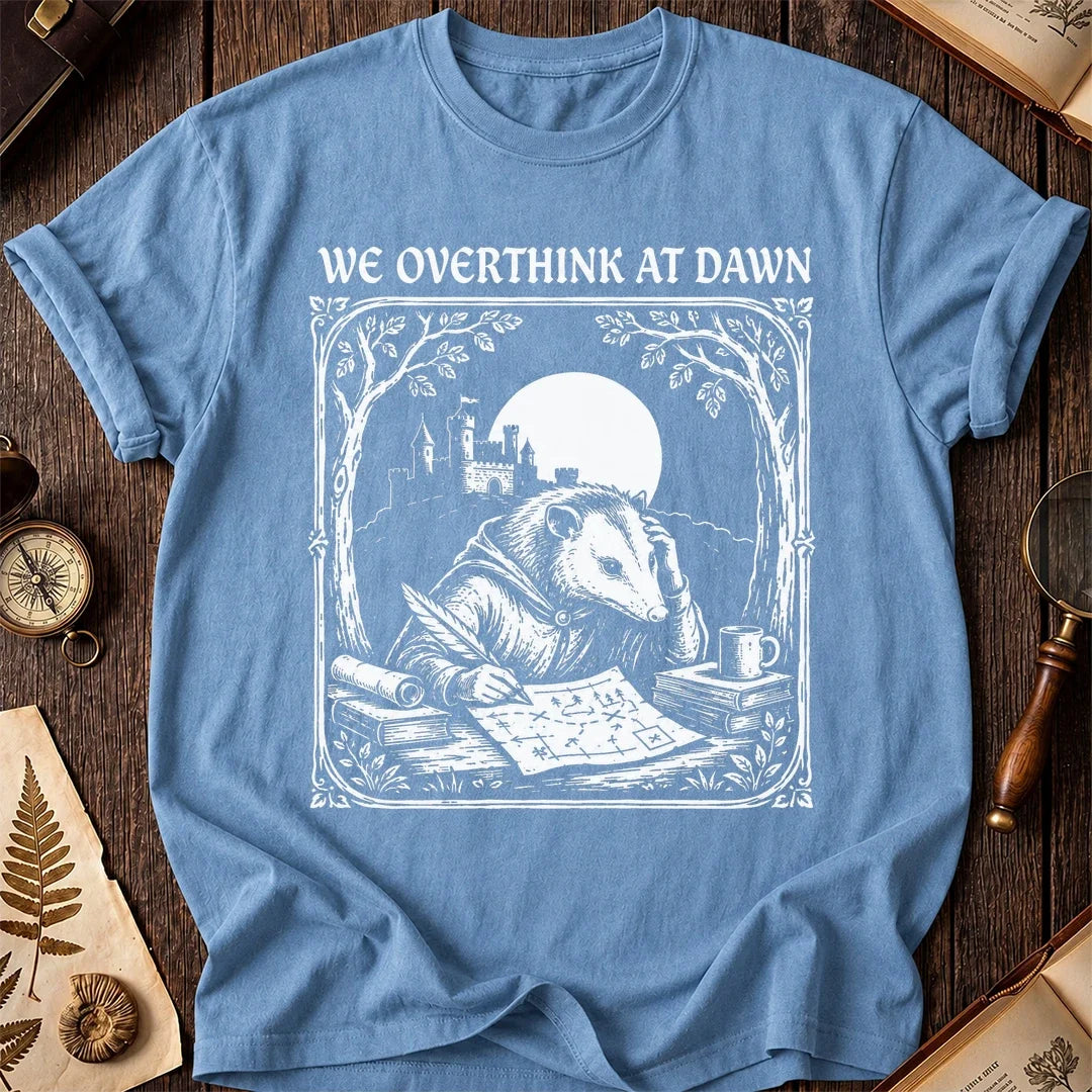 Overthink at Dawn Possum T-Shirt product image 3