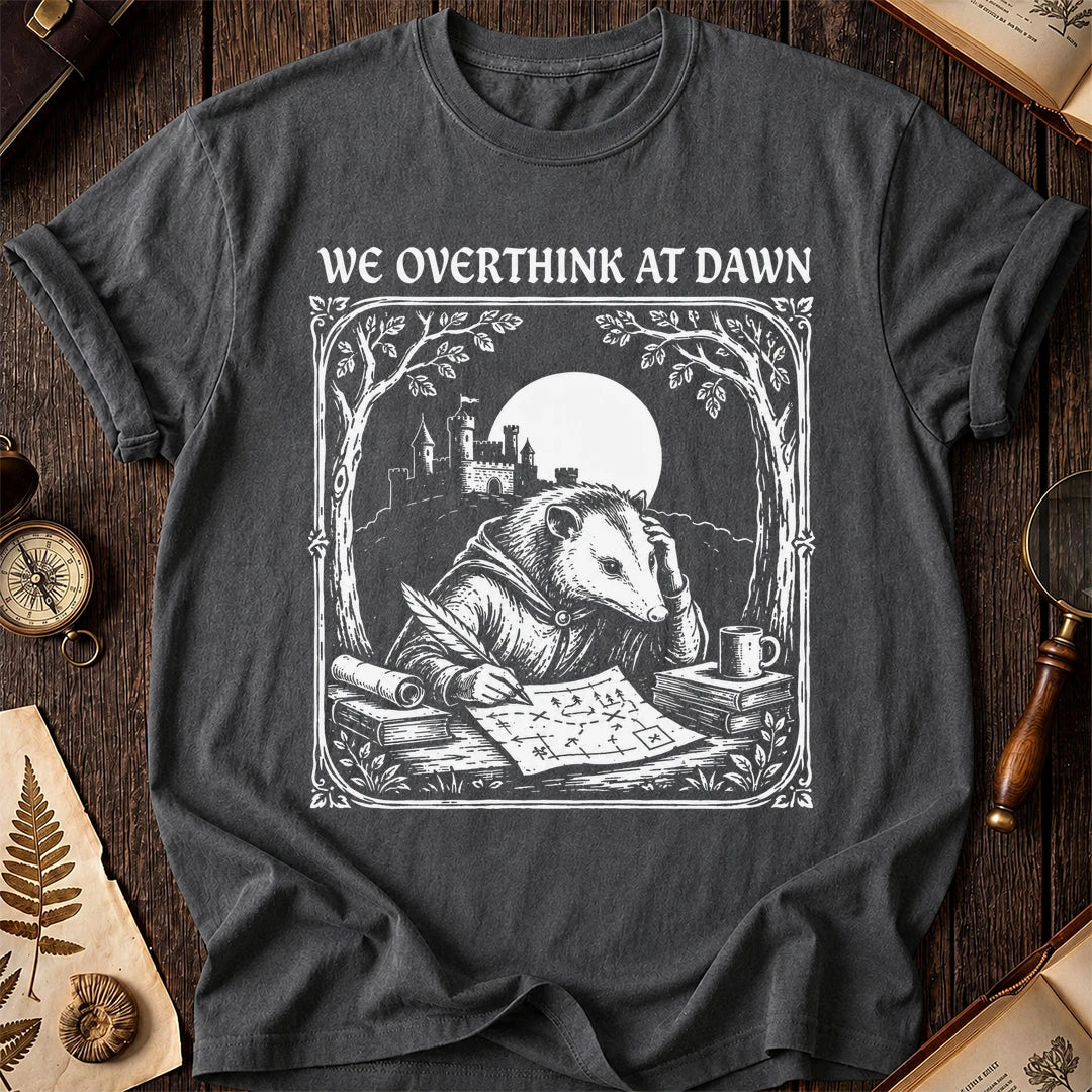 Overthink at Dawn Possum T-Shirt product image 6