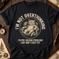 Overthinking Cat T-Shirt product image 1
