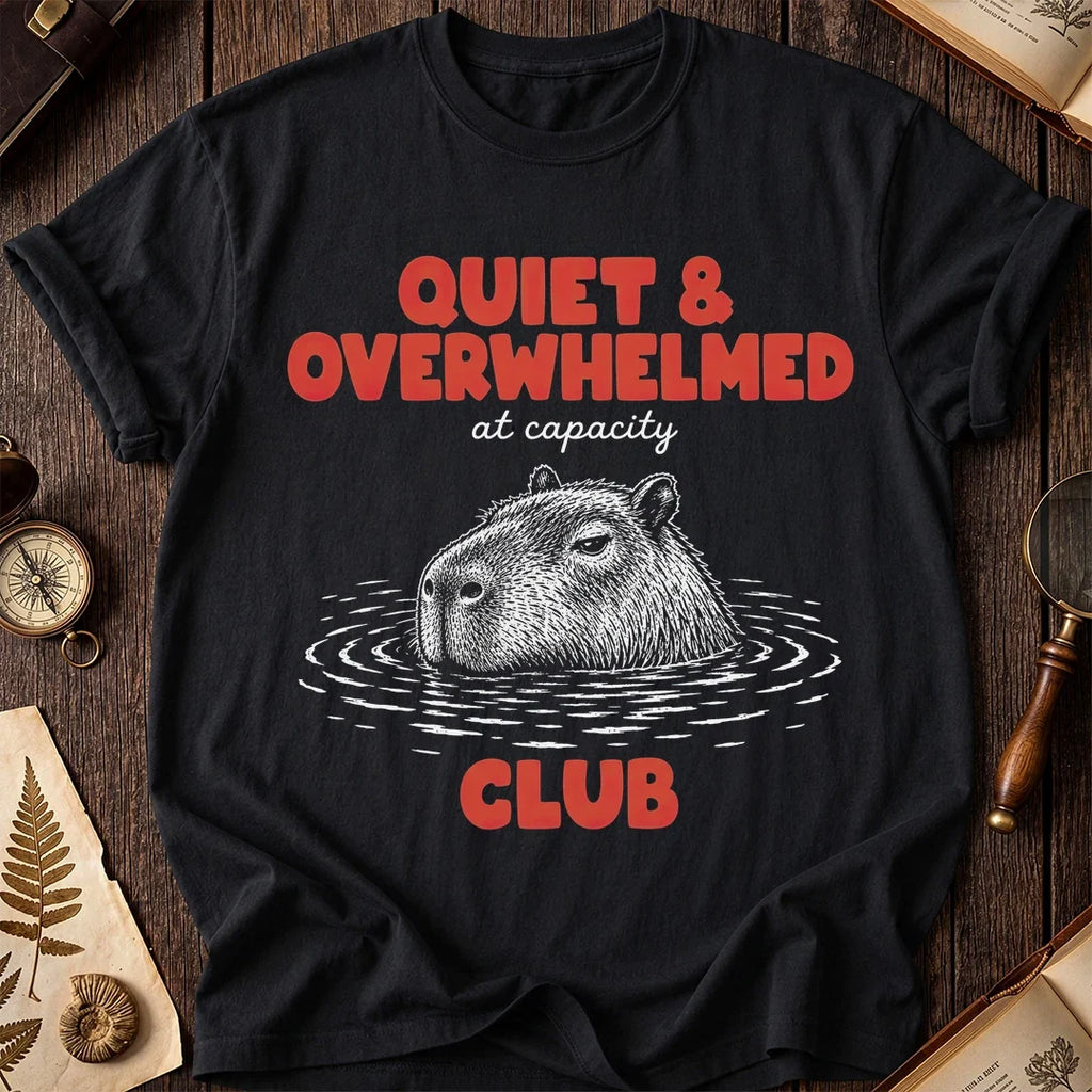 Overwhelmed Capybara T-Shirt product image 1