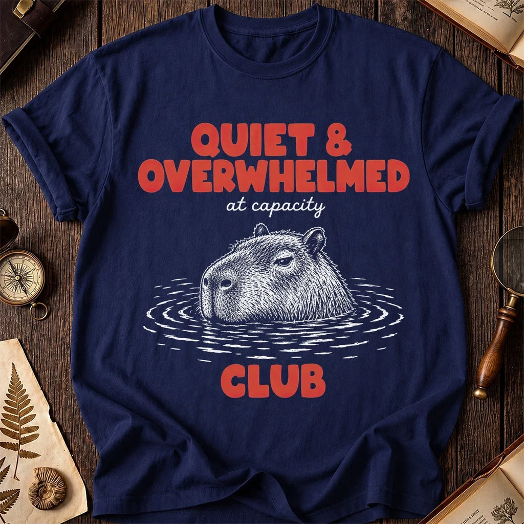 Overwhelmed Capybara T-Shirt product image 2
