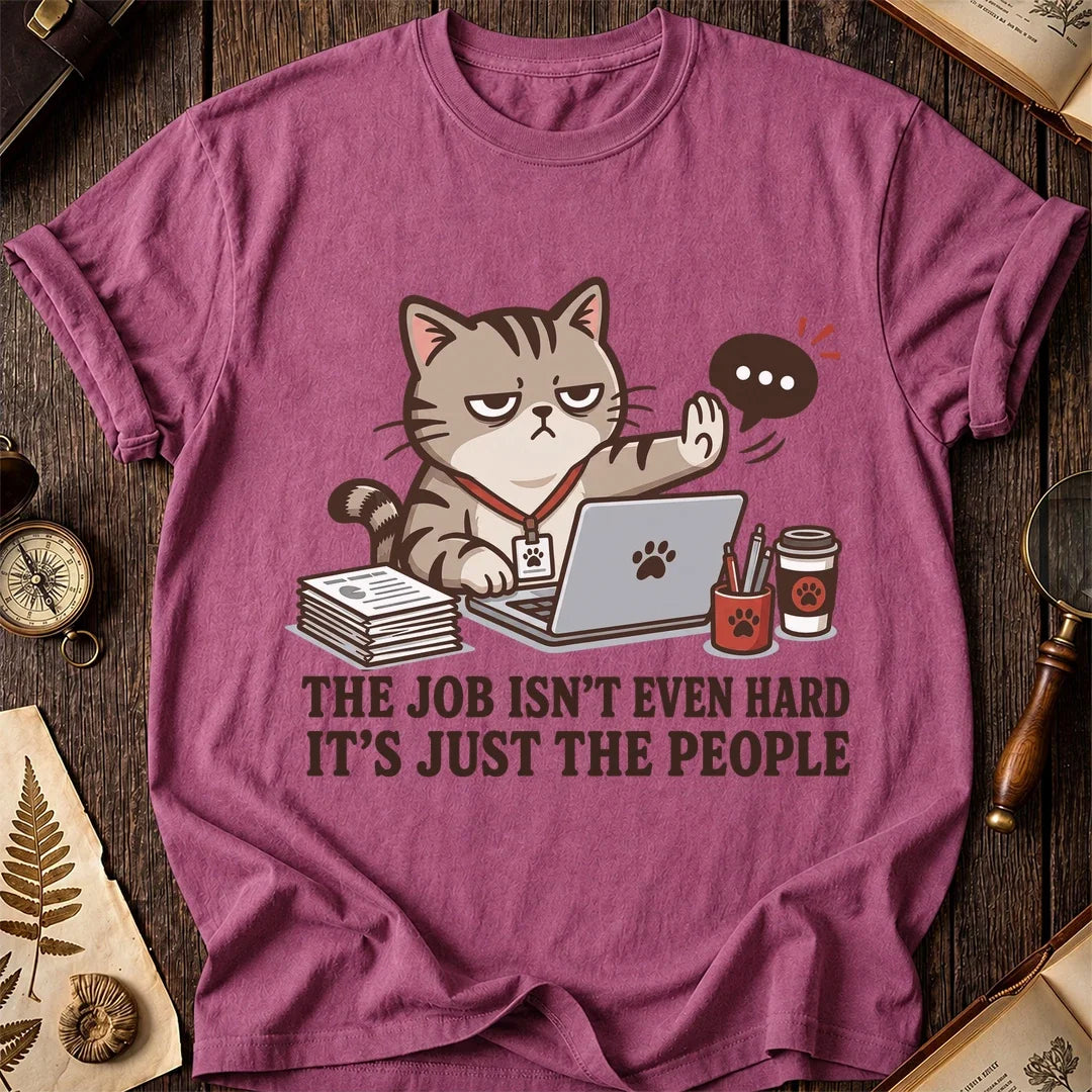 People Are the Problem Cat T-Shirt product image 4