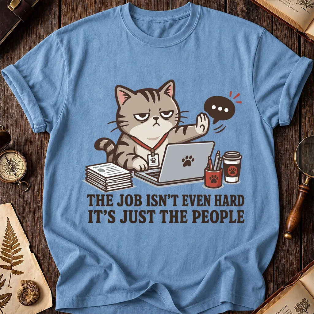 People Are the Problem Cat T-Shirt product image 3