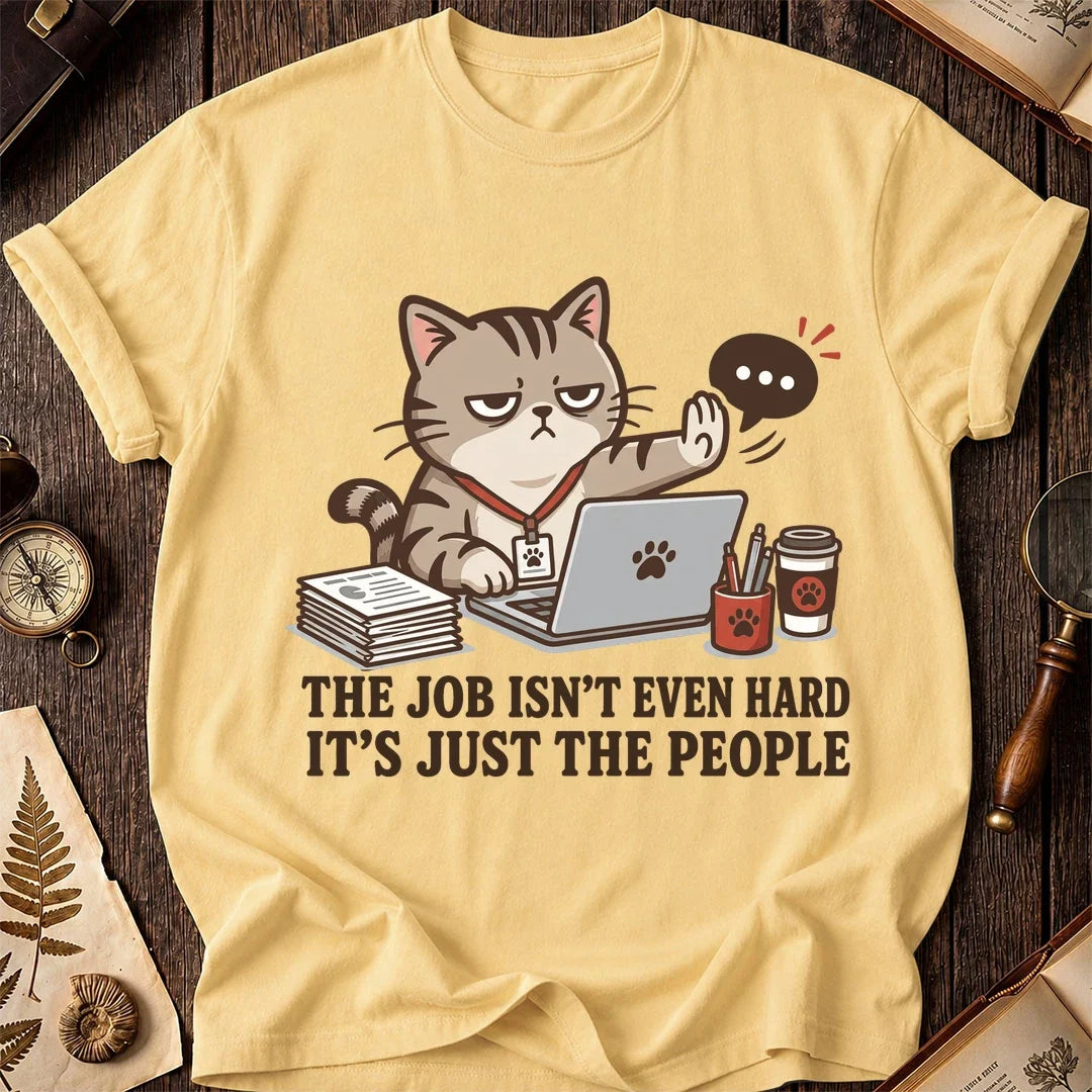 People Are the Problem Cat T-Shirt product image 5
