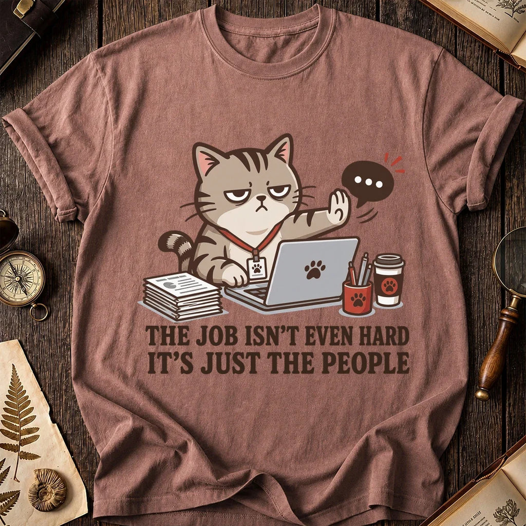 People Are the Problem Cat T-Shirt product image 1