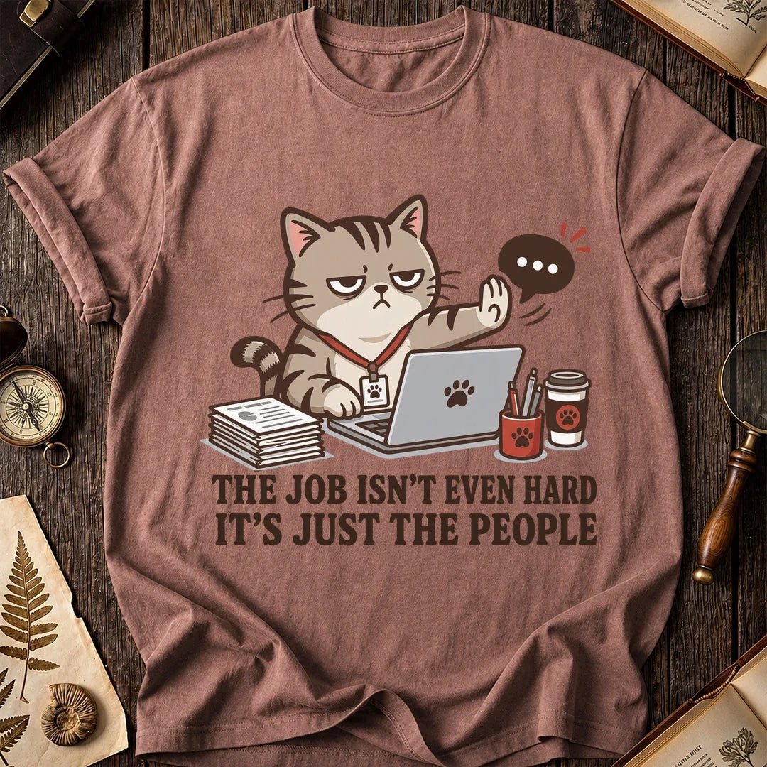 People Are the Problem Cat T-Shirt product image 1