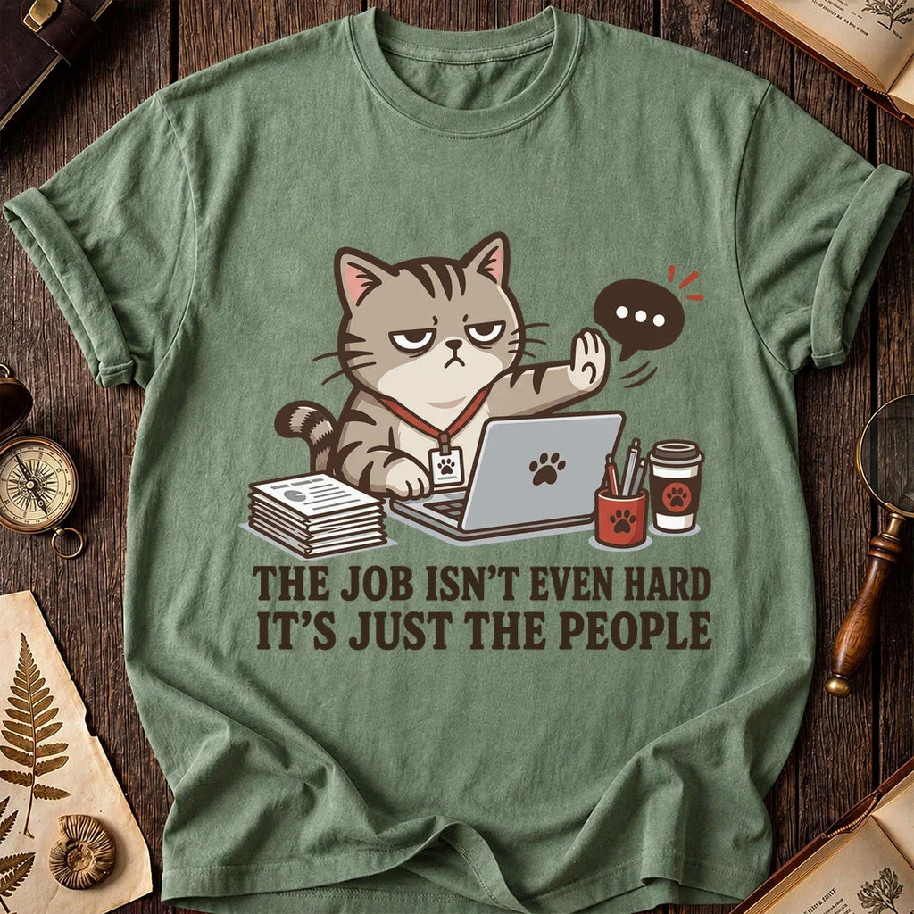 People Are the Problem Cat T-Shirt product image 2