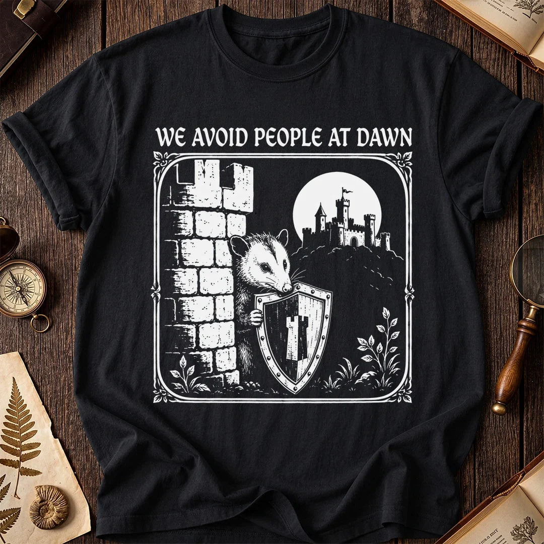 People Avoider Possum T-Shirt product image 2